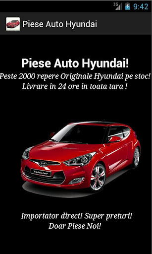 Piese Auto Hyundai