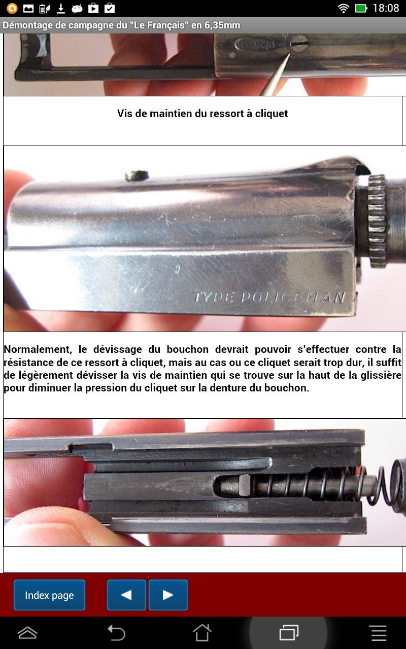 Pistolet Le Français expliqué Screen 2