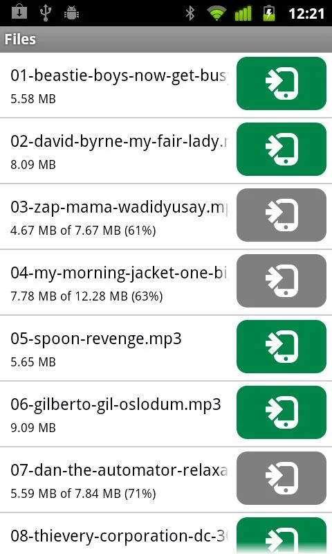 µTorrent®  Remote - screenshot