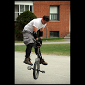 Unicycle illustrated logo