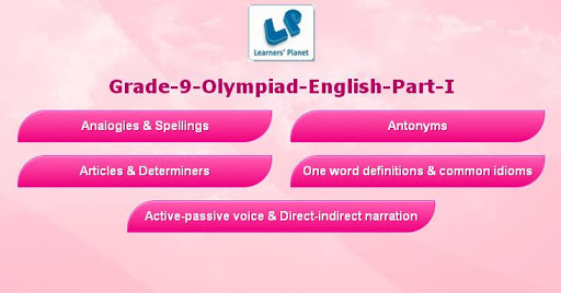 【免費教育App】Grade-9-Olym-English-Part-1-APP點子