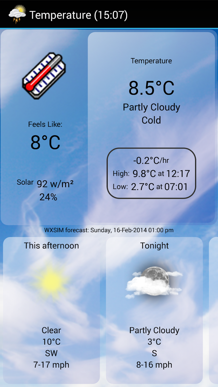 WeatherView Elite Screen 3