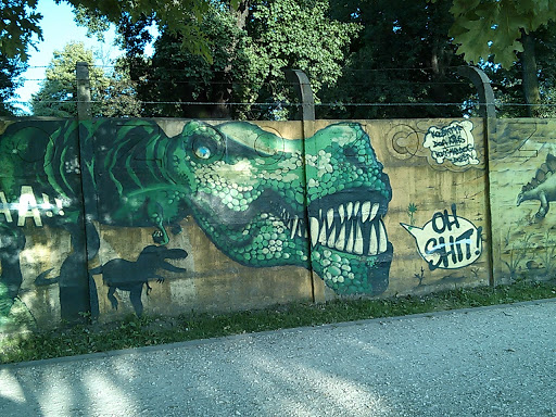 T-Rex Graffiti