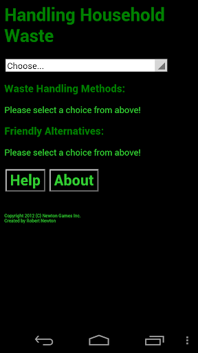 Handling Household Waste Free