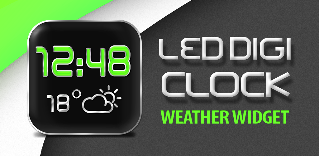 LED Digi Clock Weather Widget Latest version for Android Download APK