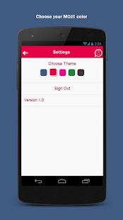 Lastest Moji! - The Emoji Messenger APK for PC