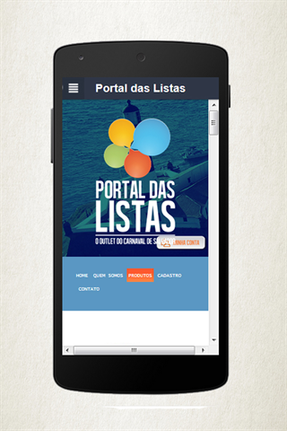 Portal das Listas