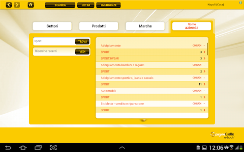 PagineGialle e-book Screenshots 6