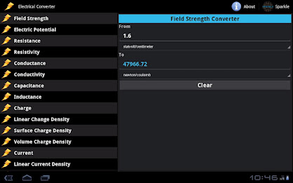 Electrical Converter Tablet poster 1
