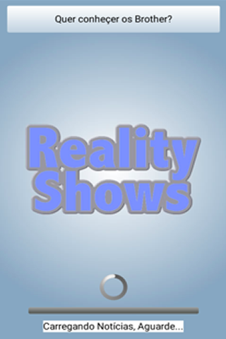 Reality Shows - Atualizadas