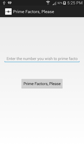 Prime Factors Please