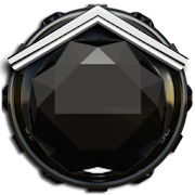 Smart Launcher theme Black Diamond