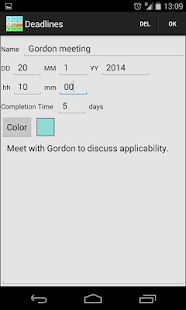 Deadlines Calendar Free Screenshots 4
