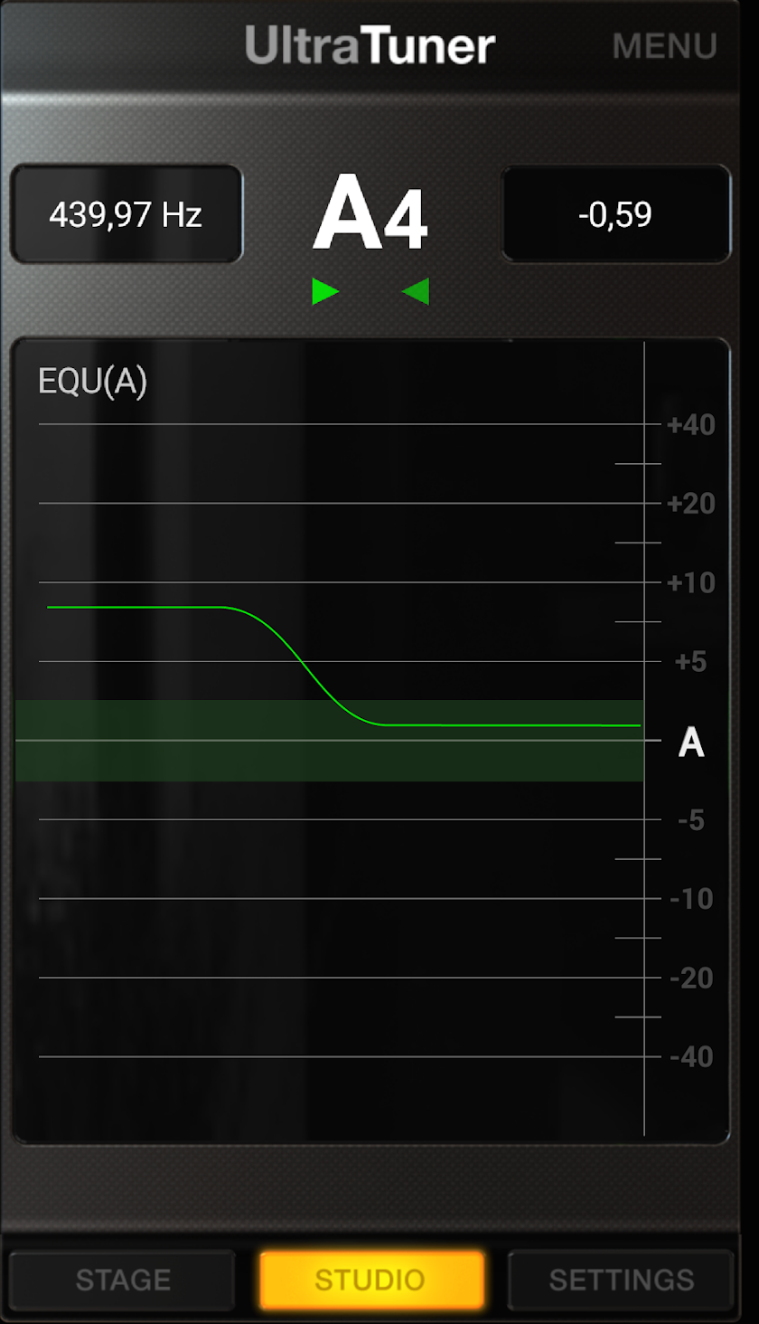 UltraTuner - Chromatic Tuner Screen 3