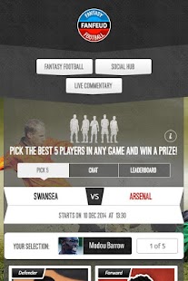 Fanfeud Daily Fantasy Football Screenshots 2