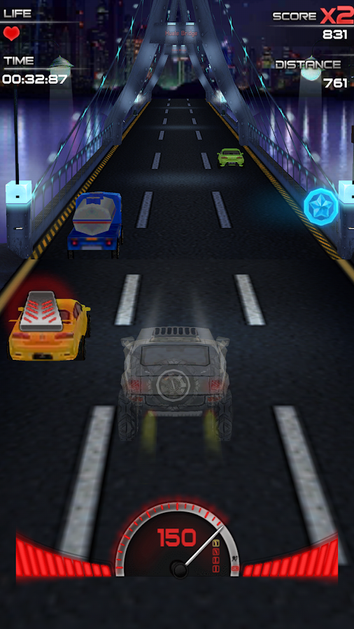 balap kecepatan mobil - screenshot
