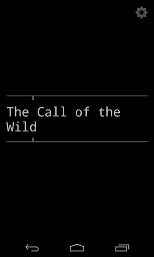 The Call of the Wild - 3 hours