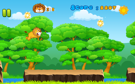 【免費賽車遊戲App】Lion Run FREE-APP點子