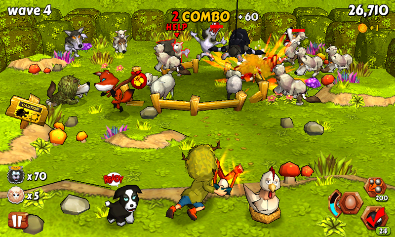Wolf Hunter - Save the sheep - screenshot