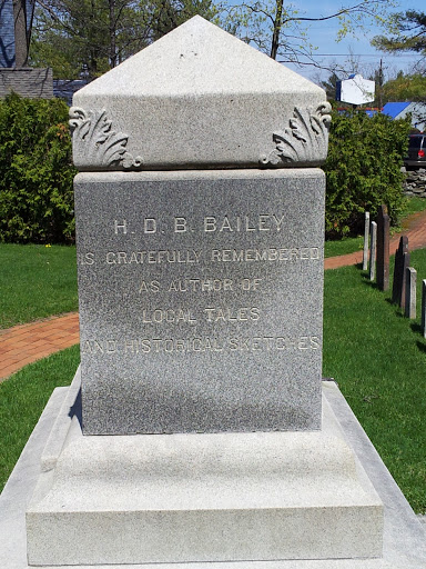 Headstone of H.D.B.Bailey