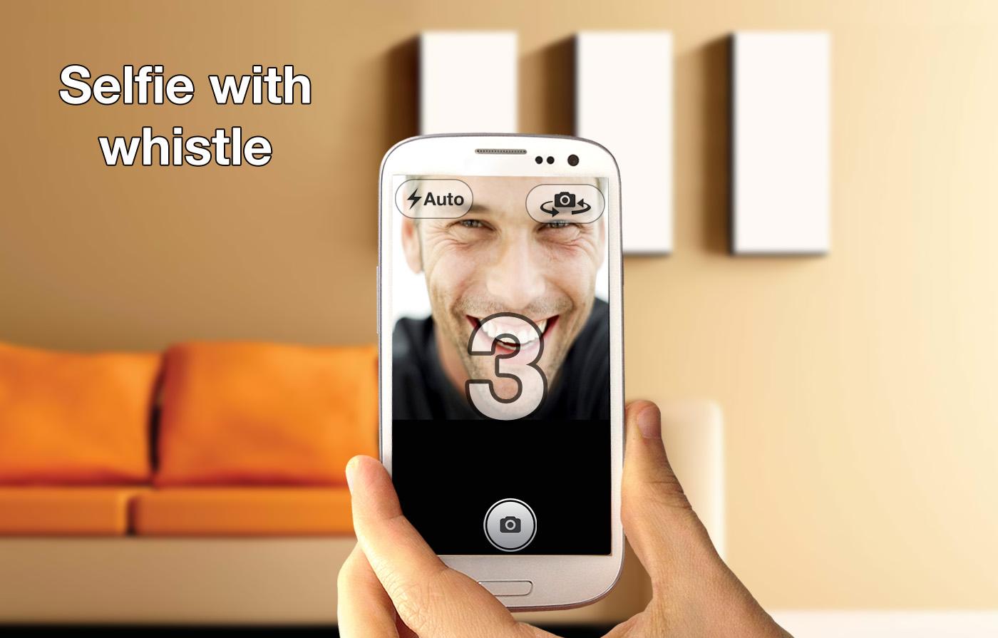 Whistle Camera - Selfie & More - screenshot