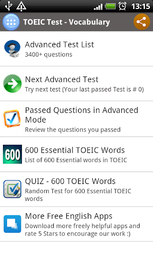 TOEIC Vocabulary