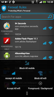 Mobiwol: Firewall ohne Root Screenshot