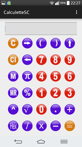 Calculette scientifique