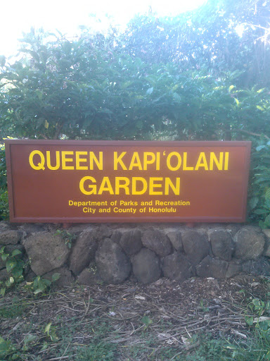 Queen Kapi'olani Garden