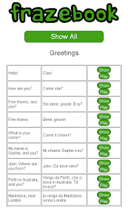 Download Learn Italian with Frazebook APK for Android