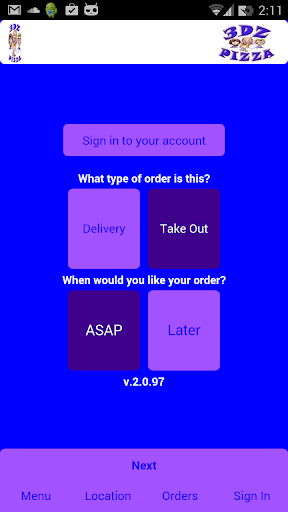 3DZ Pizza - Online Ordering