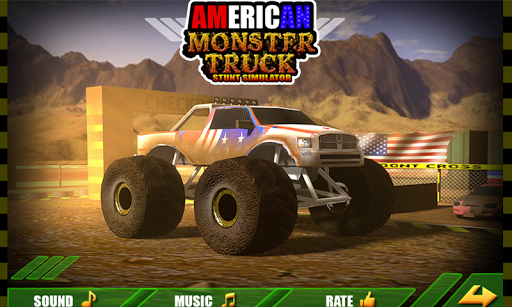 American Monster Truck Stunt