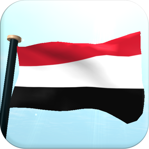 Yemen Flag 3D Free Wallpaper 個人化 App LOGO-APP開箱王