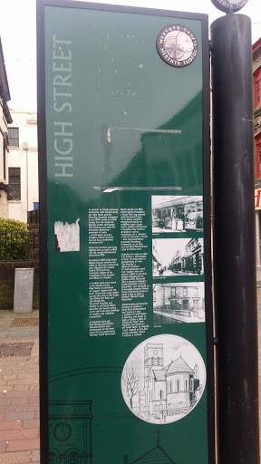 High Street Information Board 