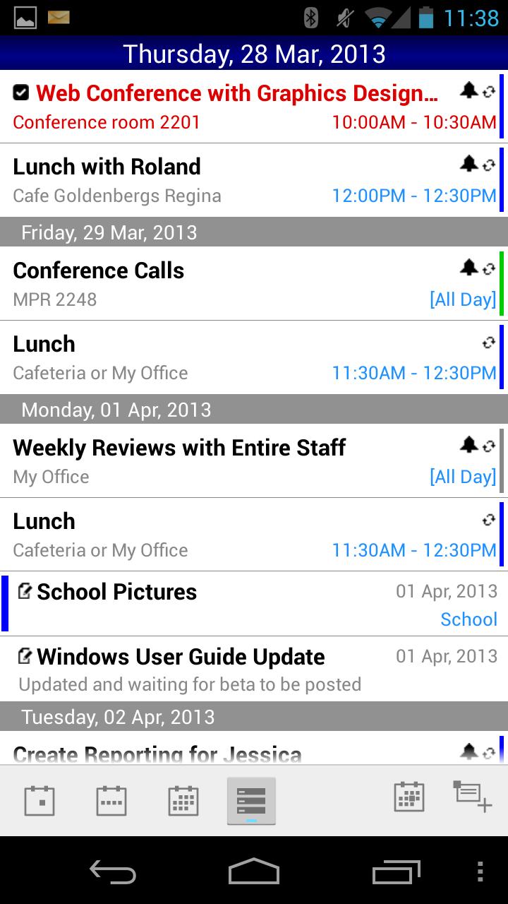 TouchDown for Smartphones Screen 3