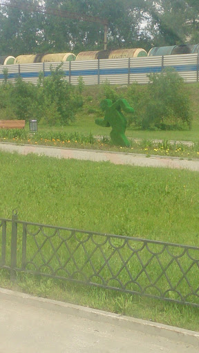 Бегущий Зеленый Человечек 