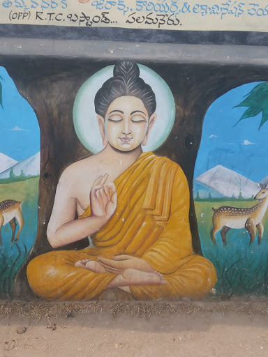 Lord Budhha Mural