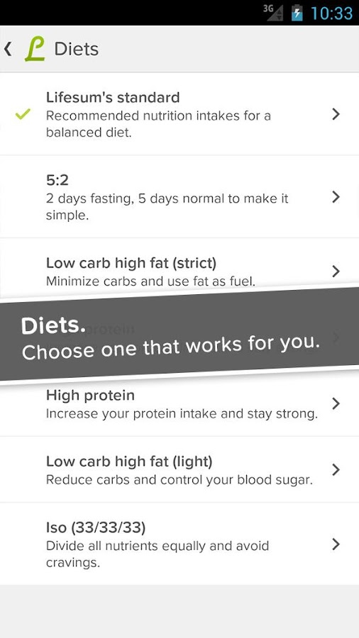 Lifesum The Health Movement Android Apps on Google Play