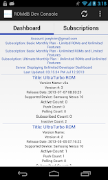 ROMDashboard Developer Console poster 1