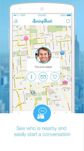 SpringFruit geo-social network