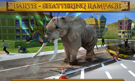Angry Elephant Attack 3D poster 3