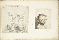 Op weg naar Emmaüs en hoofd van een blond kind