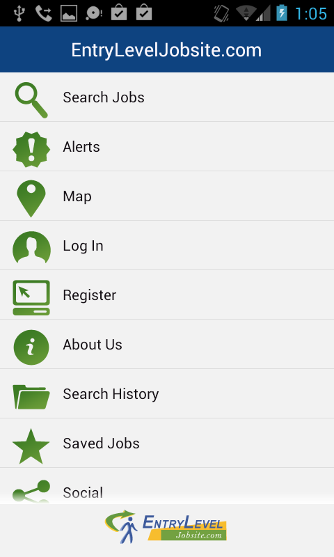 Entry Level Job Search - screenshot