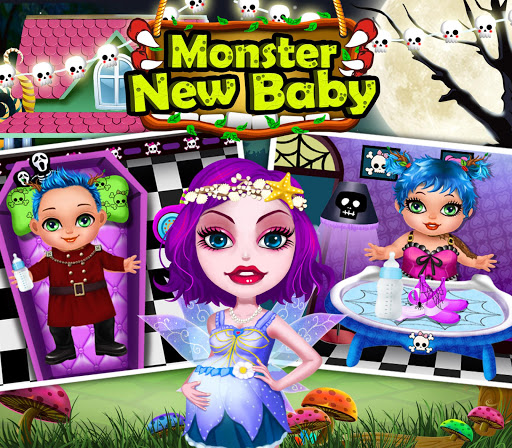 【免費休閒App】My Little Monster Baby & Mommy-APP點子