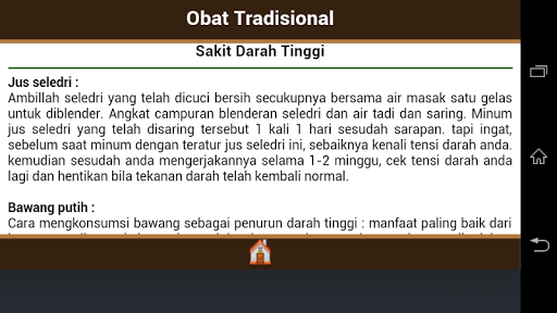 Obat-Obat Tradisional