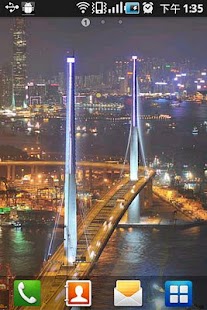 Download Bridge Night Live Wallpaper APK for Android