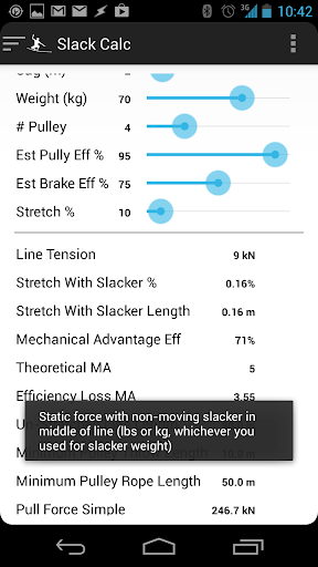 Slack Calc