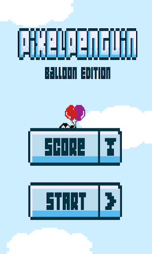 Pixel Penguin Balloon Edition