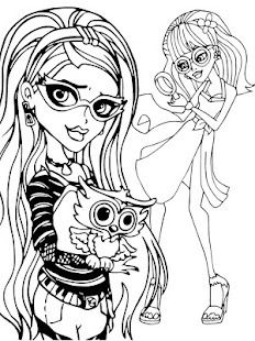 Monster Coloring High Kids