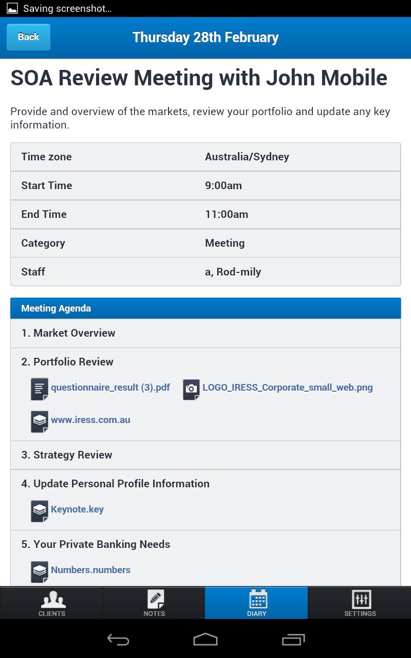 IRESS XPLAN Screen 2